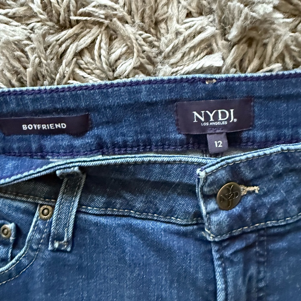NYDJ denim jeans boyfriend fit - Picture 3 of 3